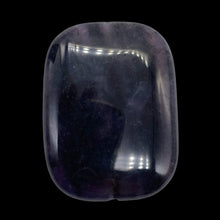 Load image into Gallery viewer, Purple Sage Plume Agate Rectangle Pendant Bead | 39x30x8mm | Midnight | 1 Bead |