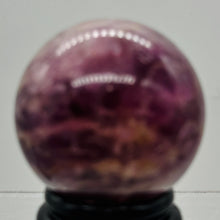 Load image into Gallery viewer, Lepidolite Purple Mica 138g Sphere | 1 3/4 in | Purple, White | 1 Specimen |
