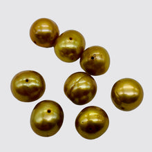 Load image into Gallery viewer, Golden Horizons Large Fresh Water Pearls } 10 to 11mm | 8 Pearls |
