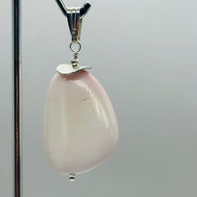 Load image into Gallery viewer, Queen Conch Shell Pendant Creamy Pink White Pear Shape 2" Caribbean