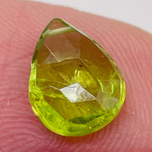 Load image into Gallery viewer, Faceted Peridot Briolette Bead | Green | 10x8x5mm | 3.1 ct |