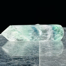 Load image into Gallery viewer, Soothing! Multi Hued Fluorite 2 1/4" Massage Crystal | Purple, Green, Clear|1 |