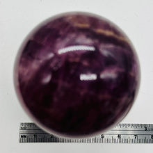 Load image into Gallery viewer, Lepidolite Purple Mica 346g Sphere | 2.4 in | Purple | 1 Display Specimen |