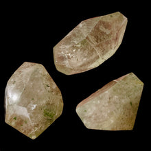 Load image into Gallery viewer, Rutilated Quartz Incredible Centerpiece Beads | 32x13mm to 27x18mm | 3 Beads |