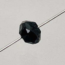 Load image into Gallery viewer, 1 Fancy Color 0.43cts Natural Black Diamond Roundel Bead 9892H