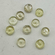 Load image into Gallery viewer, Citrine from Brazil Faceted Rondelle Beads | 6x2mm | Yellow | 10 Beads |