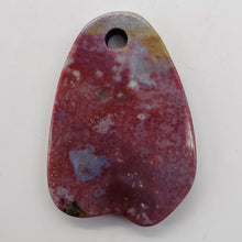 Load image into Gallery viewer, Fancy Jasper Pendant | 62x42x7mm | Mauve Pink | 1 Bead