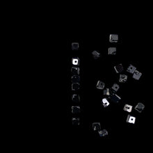 Load image into Gallery viewer, Natural Black Diamond 2.3cts Scissor Cut Cube Beads | 1x1mm to 2x1mm | 25 Beads|
