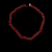 Load image into Gallery viewer, Natural AAA Red Coral Branch Bead Strand | 6x4mm | 32 Beads |