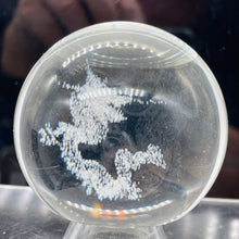 Load image into Gallery viewer, Dragon in Quartz Sphere 233g(8oz) | 55mm (2.2") | Clear | 1 Display Specimen |