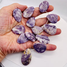 Load image into Gallery viewer, Hot Purple Flower Sodalite Pendant Bead Strand 108718