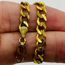 Load image into Gallery viewer, Italian! 10K Gold Figaro Link Chain Bracelet |7" Long |