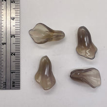 Load image into Gallery viewer, Chalcedony Calla Lily Flower Beads | 22x11x2.5mm | White Green | 4 Beads |