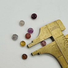 Load image into Gallery viewer, Fancy Natural Sapphire Faceted Bead Parcel | Pink | 4x2.5mm | 8 Beads|