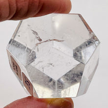 Load image into Gallery viewer, Rock Crystal 72g Dodecahedron Specimen | 34mm | Clear | 1 Figurine |