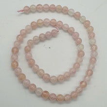 Load image into Gallery viewer, Morganite AAA Strand Round Beads | 6mm | Pink | 65 Beads |