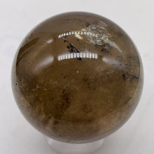 Load image into Gallery viewer, Smoky Quartz Sphere Display Specimen | 180g (6.4oz) | 53mm (2") | Smoky Clear |