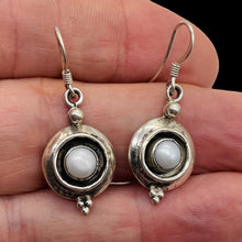 Load image into Gallery viewer, Fresh Water Pearl Sterling Silver Earrings | 1 1/4" Long | White | 1 Pair |