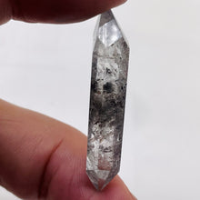 Load image into Gallery viewer, Quartz Shaman Double Terminated 34cts Crystal Point | 44x9mm | Clear, Included |