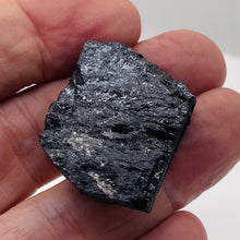 Load image into Gallery viewer, Black Tourmaline 23g Natural Mineral Specimen | 35x28x14mm | Black | 1 Specimen|