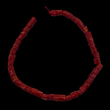 Load image into Gallery viewer, Natural AAA Red Coral Branch Bead Strand | 4x6mm | 44 Beads |