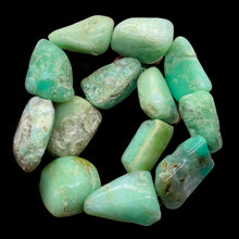 Load image into Gallery viewer, Designer Natural Chrysoprase Nugget Bead 229g Strand |32x26x9mm to 27x23x16mm|