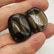 Load image into Gallery viewer, Smoky Quartz Statement Oval | 30x23x16 | Smoke | 1 Bead |
