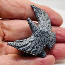 Load image into Gallery viewer, Soaring Hand-Carved Eagle Figurine | 1 1/4" Tall | Gray | 1 Figurine |