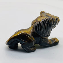 Load image into Gallery viewer, Hand-Carved Resting Lion | 57x27x21mm | Golden Brown | 1 Figurine |