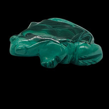 Load image into Gallery viewer, Malachite 66g Gemstone Carving Frog Figurine | 1 Specimen | | 56x47x15mm | Green