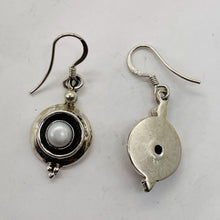 Load image into Gallery viewer, Fresh Water Pearl Sterling Silver Earrings | 1 1/4" Long | White | 1 Pair |