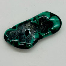 Load image into Gallery viewer, Malachite 47g Polished Gemstone WorryStone | 64x30x12mm | Green | 1 Specimen |