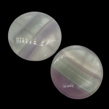 Load image into Gallery viewer, Springtime Pastel Fluorite Pendant Bead | 50x9mm | 2 Beads |