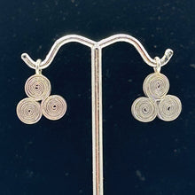 Load image into Gallery viewer, Thai Hill Tribe Triskillian 999 Silver Pendant, 12 Grams 8605