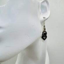 Load image into Gallery viewer, Stellar Red Garnet Sterling Silver Drop/Dangle Earrings | 1 1/4" Long |