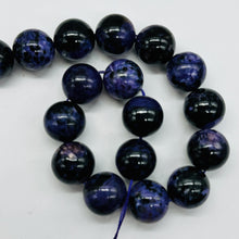 Load image into Gallery viewer, Large Rare Gorgeous Purple Charoite Bead | 17mm | 1 Bead |