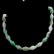 Load image into Gallery viewer, Beautiful Lantern Cut AAA Jadeite 14x7mm Bead Strand (28 Beads) 101343