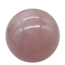 Load image into Gallery viewer, Rose Quartz Sphere | 89g ( 3.1 oz) | 41mm (1.6") | Pink | 1 Display Specimen |