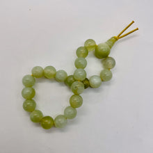 Load image into Gallery viewer, Serpentine 7" Strung Strand Round Beads | 8mm | Green | 21 Beads |