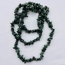 Load image into Gallery viewer, Seraphinite Bead Strand | Chip | 11x8x5 to 7x5x4mm | Green Silver | 200 Beads |