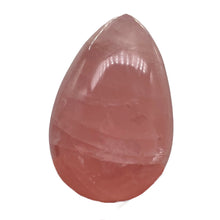 Load image into Gallery viewer, Rose Quartz Egg Collectors| 220g ( 7.7 oz)| 70x47mm | Pink| 1 Display Specimen |