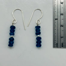 Load image into Gallery viewer, Dazzle Blue Apatite Sterling Silver Earrings | 1 1/4" Long |