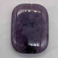 Load image into Gallery viewer, Purple Sage Plume Agate Rectangle Pendant Bead | 39x30x8mm | Purple | 1 Bead |