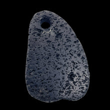 Load image into Gallery viewer, Lava Dawn of Creation Oval Pendant Bead | 51x34x8mm | Black | 1 Pendant Bead |