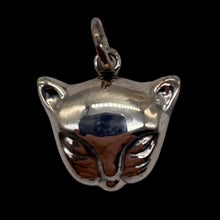 Load image into Gallery viewer, Kitty Cat Sterling Silver Charm | 3/4" Long | Silver | 1 Pendant |