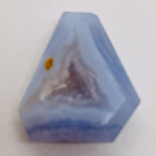 Load image into Gallery viewer, Druzy Blue Chalcedony Designer Pendant Bead | 37cts | 26x22x9mm |
