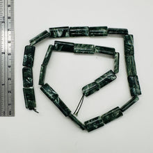 Load image into Gallery viewer, Siberia Premuim Russian 16x8mm Seraphinite Bead Strand 108992