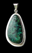 Load image into Gallery viewer, Stunning Chrysocolla in Sterling Silver Pendant 6839