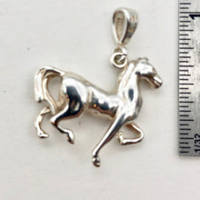 Load image into Gallery viewer, Proud Pony Sterling Silver Horse Charm Pendant 10035