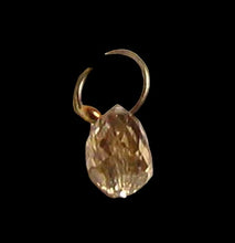 Load image into Gallery viewer, 0.34cts Champagne Diamond Brio & 18K White Gold Pendant 6569AEX